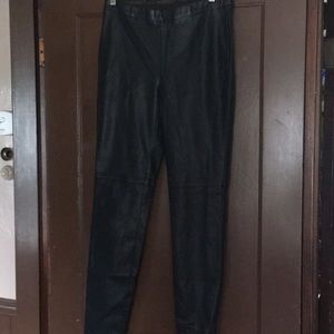 NWT Cupcakes and Cashmere Faux Leather Leggings